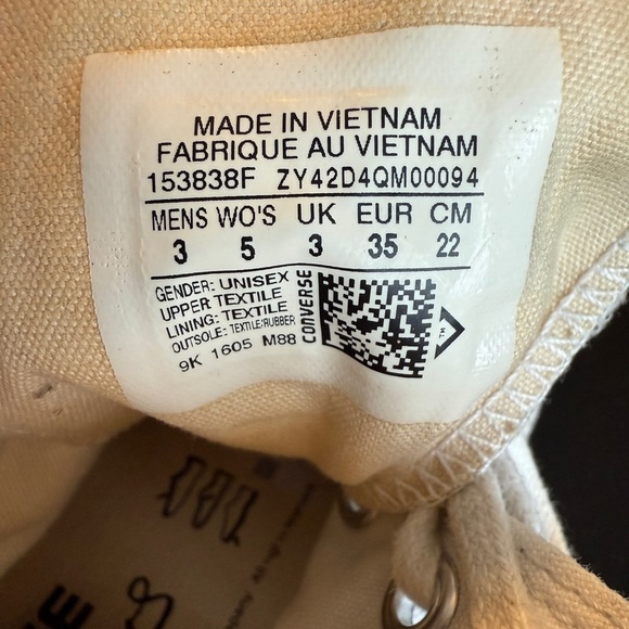 Converse Chuck Taylor All Star Hi Andy Warhol Brillo Sneakers Size 5 - Picture 7 of 7